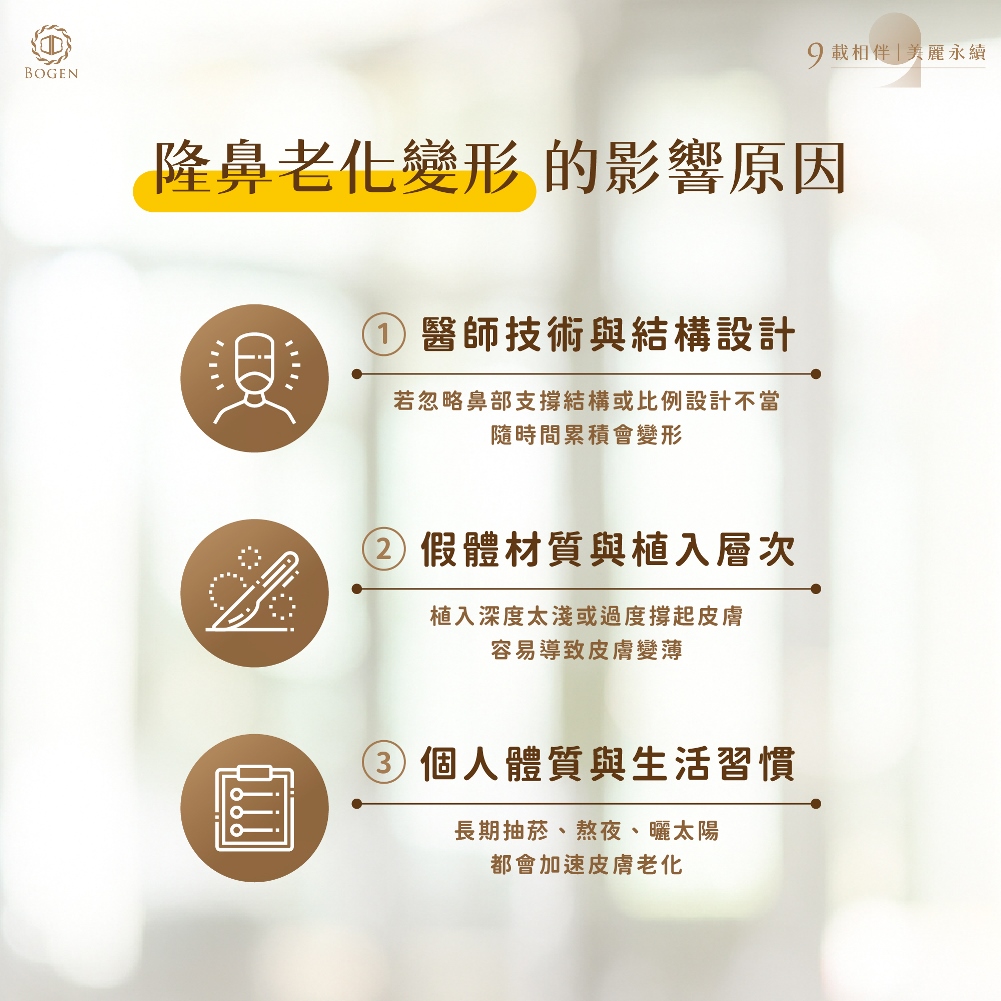 隆鼻老了變形的影響原因,隆鼻老了,博恩妍